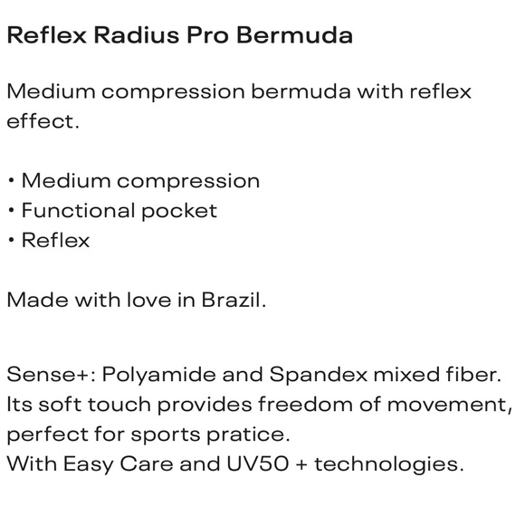 Live! ➰ ladies BNWT fog Bermuda radius pro side phone pocket M - Picture 3 of 4